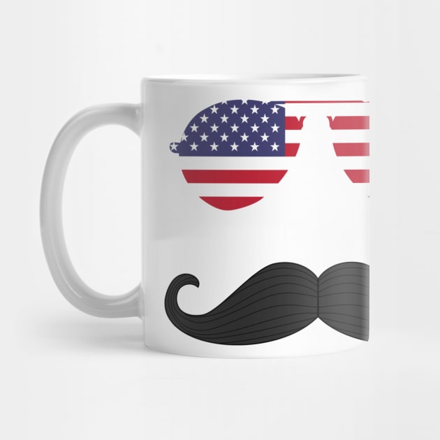 July 4th stache by jpforrest